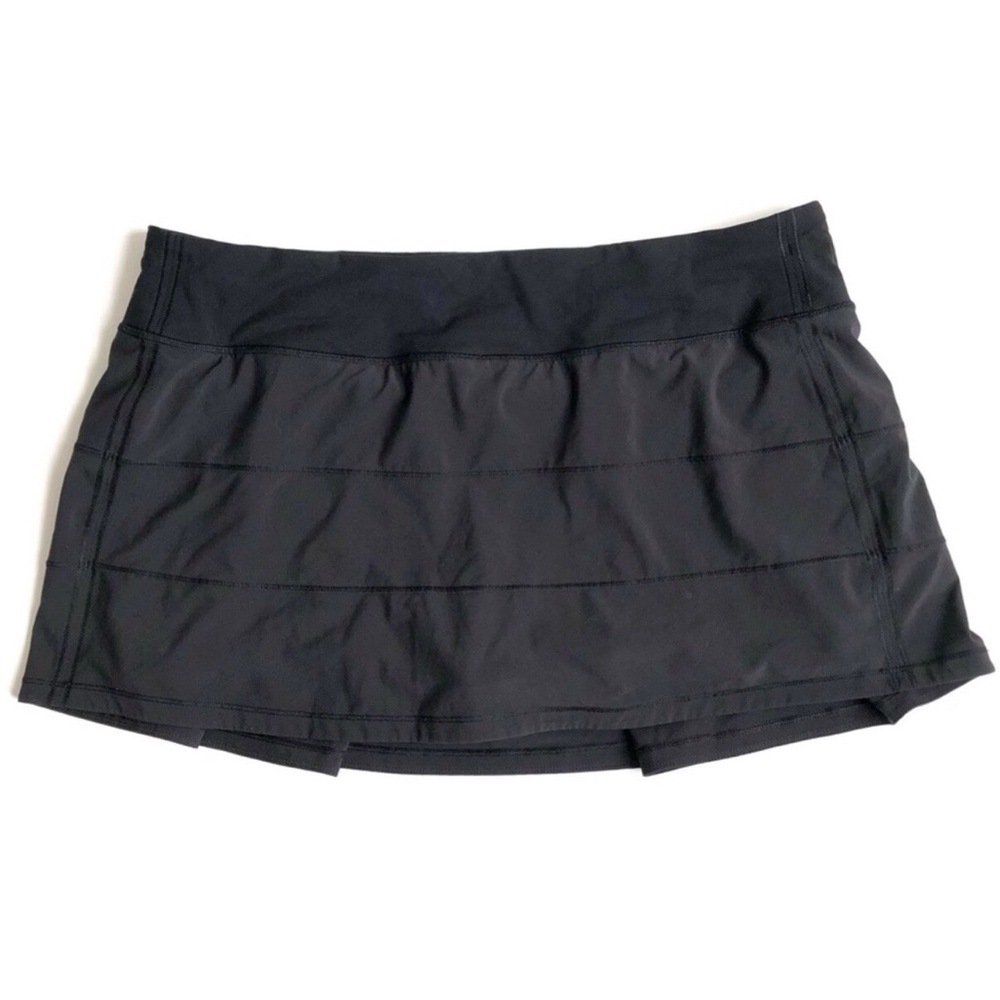 Lululemon Size 12 Black Pace Rival Skirt